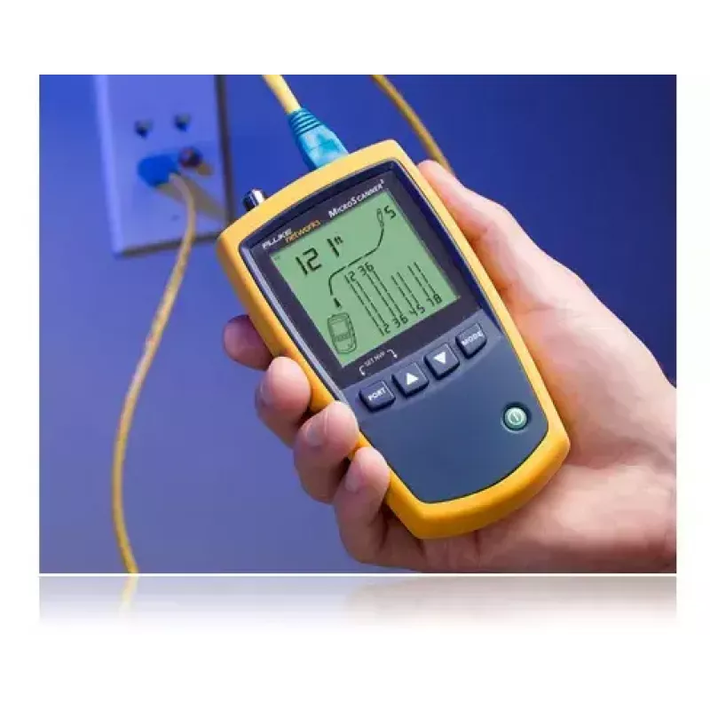 Tester per cavi Fluke MicroScanner² blu giallo