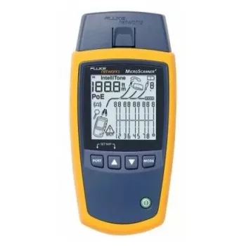 Tester per cavi Fluke MicroScanner² blu giallo