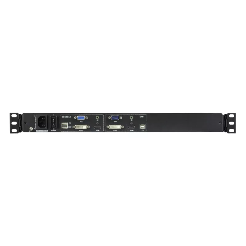 ATEN CL6700MW console rack 43,9 cm (17,3 inch) 1920 x 1080 Pixel metallo nero 1HE