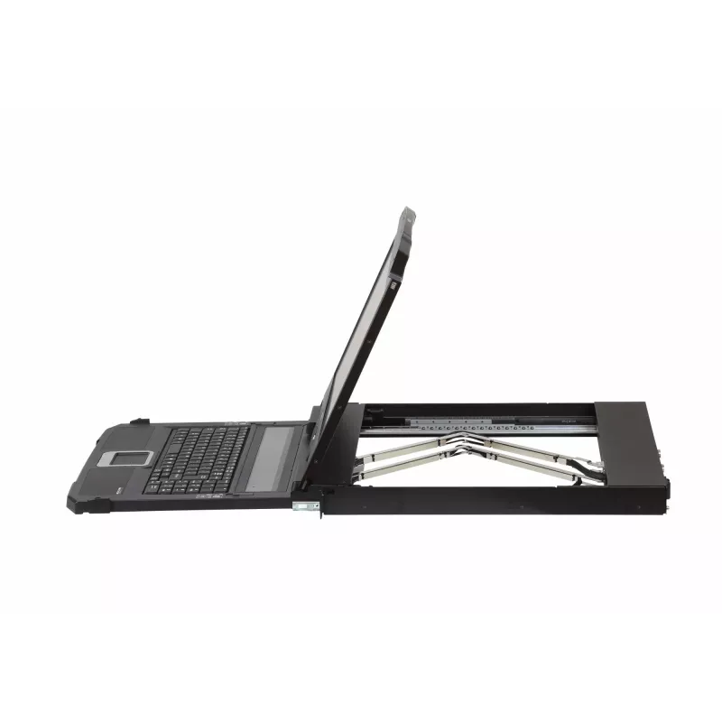ATEN CL3800NW console rack 47 cm (18,5 inch) 1920 x 1080 Pixel metallo, plastica nero 1HE