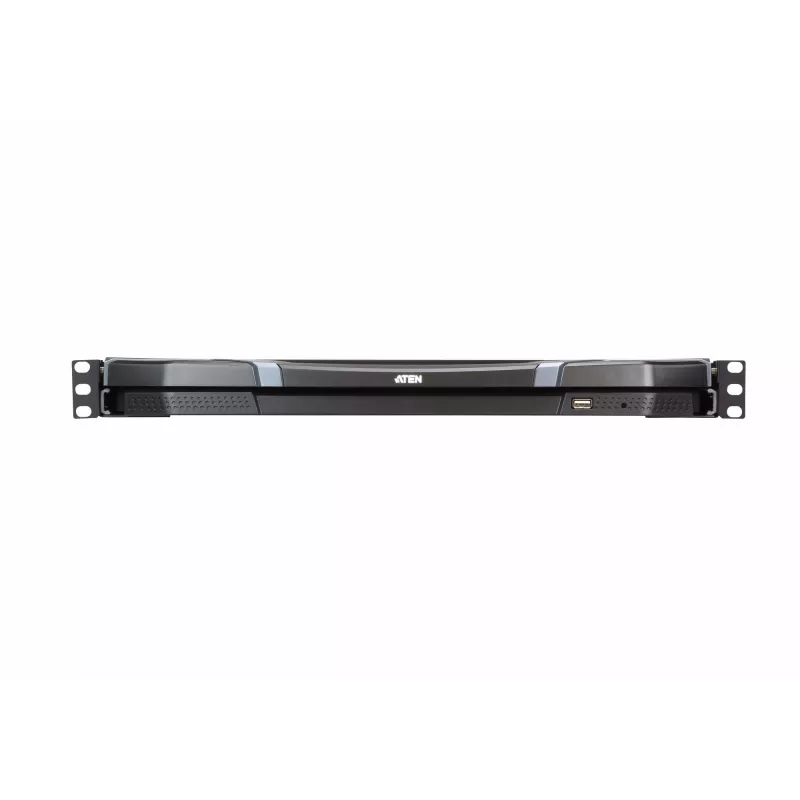 ATEN CL3800NW console rack 47 cm (18,5 inch) 1920 x 1080 Pixel metallo, plastica nero 1HE