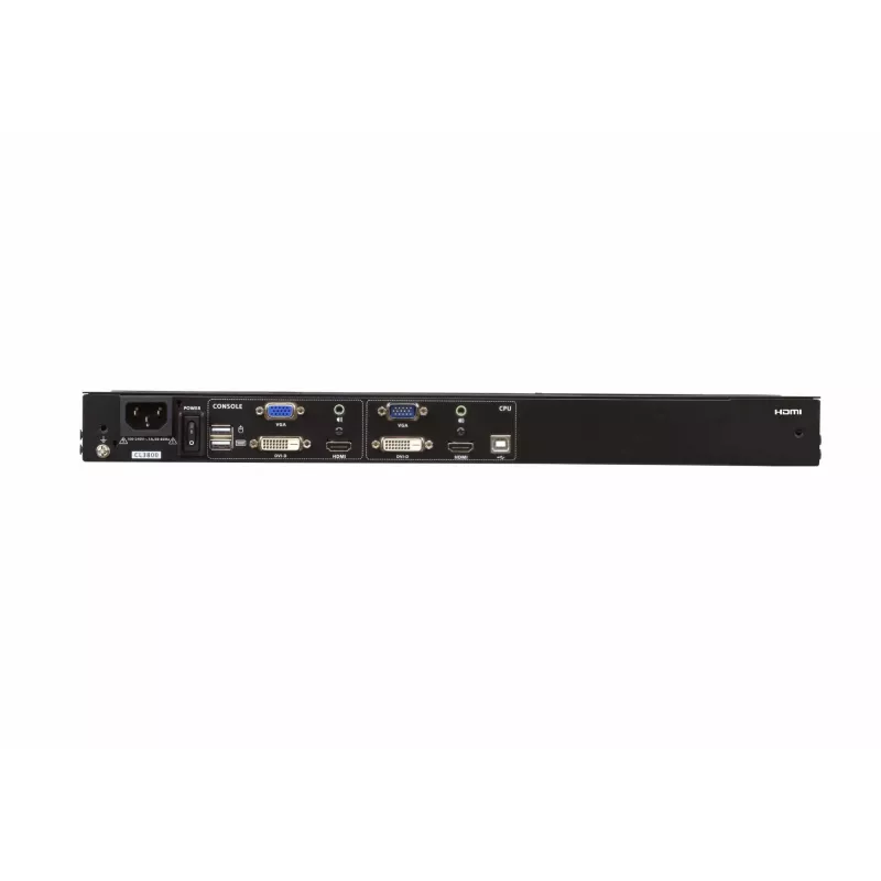 Console rack ATEN CL3800NW 47 cm (18,5 inch) 1920 x 1080 pixel metallo, plastica nero 1U
