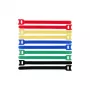 Lanview LVT-CABLESTRAPS1512-10MULTI fascette per cavi in velcro polipropilene (PP) multicolore 10 pz.