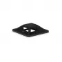 Lanview LVT-CABLEMOUNT-50B fascette per cavi polipropilene (PP) nero 50 pz.