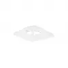Lanview LVT-CABLEMOUNT-50W fascette per cavi polipropilene (PP) bianco 50 pz.