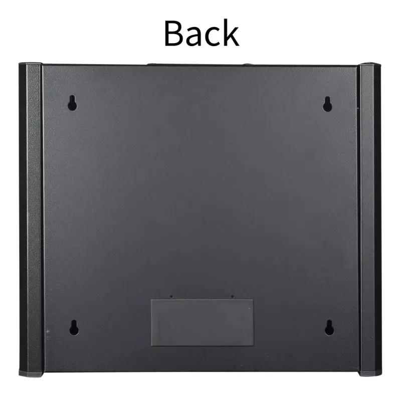 Rack a parete LOGON RWP09U56BL 9U nero con serratura a chiave
