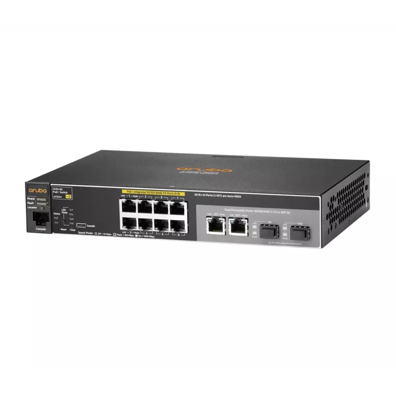 Switch managed HPE Aruba 2530 8G PoE+