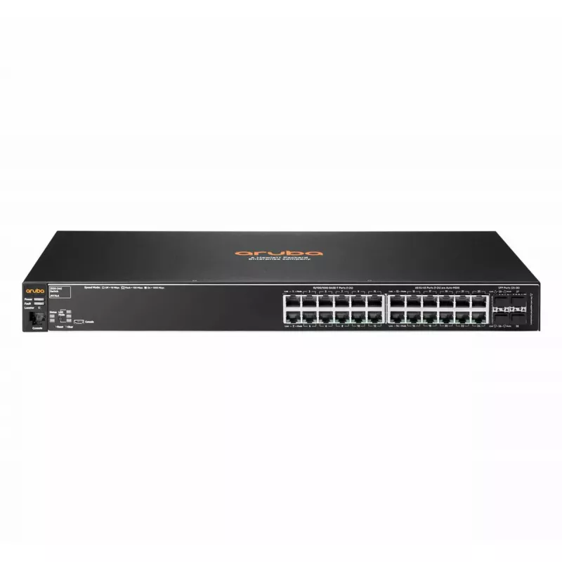 Switch managed L2 Gigabit Ethernet Hewlett Packard Enterprise Aruba 2530-24G