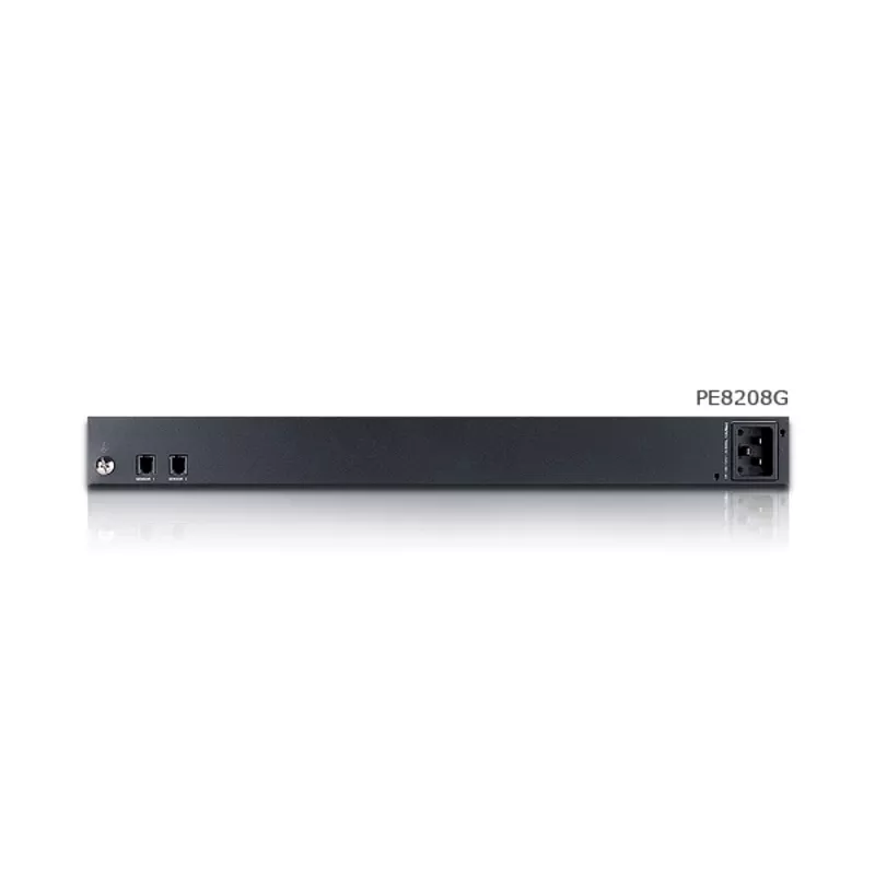 ATEN PE8208G eco PDU, commutata e con misurazione per singola presa, 8 prese (7x C13, 1x C19), 16A, 1U