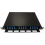 Lanview LVO-101015 Pannello in fibra ottica scorrevole ODF, 1U, 24 fibre, LC, SM OS2
