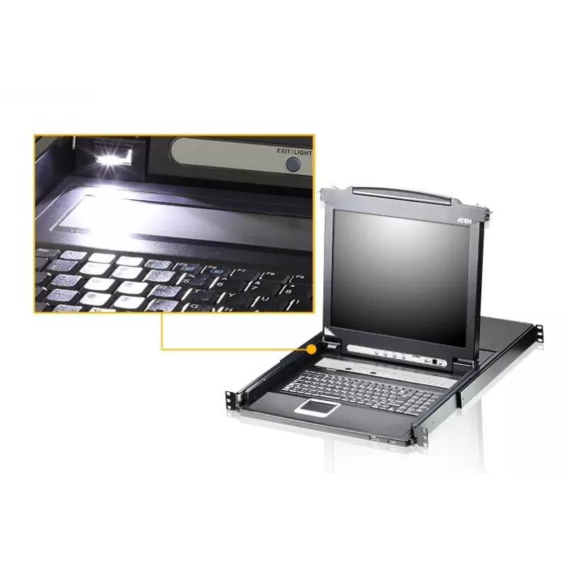 Console rack ATEN CL5708M 43,2 cm (17