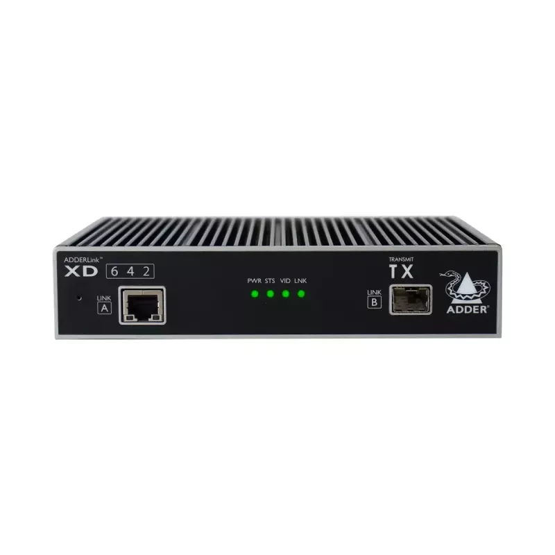 Estensore KVM trasmettitore e ricevitore ADDER XD642P-DP con cavo 4000 m