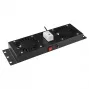 Accessorio per rack Lanview RAF115BL-UK 1U 2 ventole nero