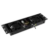Accessorio per rack Lanview RAF115BL-UK 1U 2 ventole nero