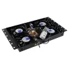 Pannello ventole LOGON RAF120BL nero 4 ventole