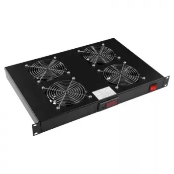 Pannello ventole LOGON RAF305BL 4 ventole nero