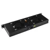 Pannello ventole LOGON RAF300BL nero 2 ventole