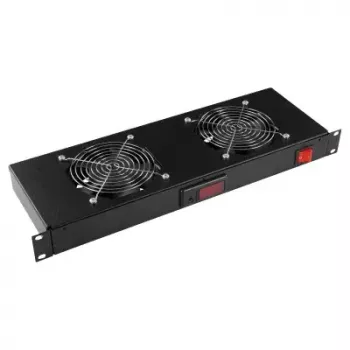 Pannello ventole LOGON RAF300BL nero 2 ventole