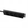 Lanview LVR-2MSCH-LIC-SCH4 multipresa da 10 pollici, 4 prese Schuko