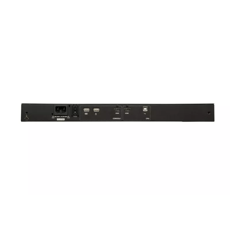ATEN CL3700NW console rack 47 cm (18,5 inch) 1920 x 1080 pixel metallo, plastica nero 1U