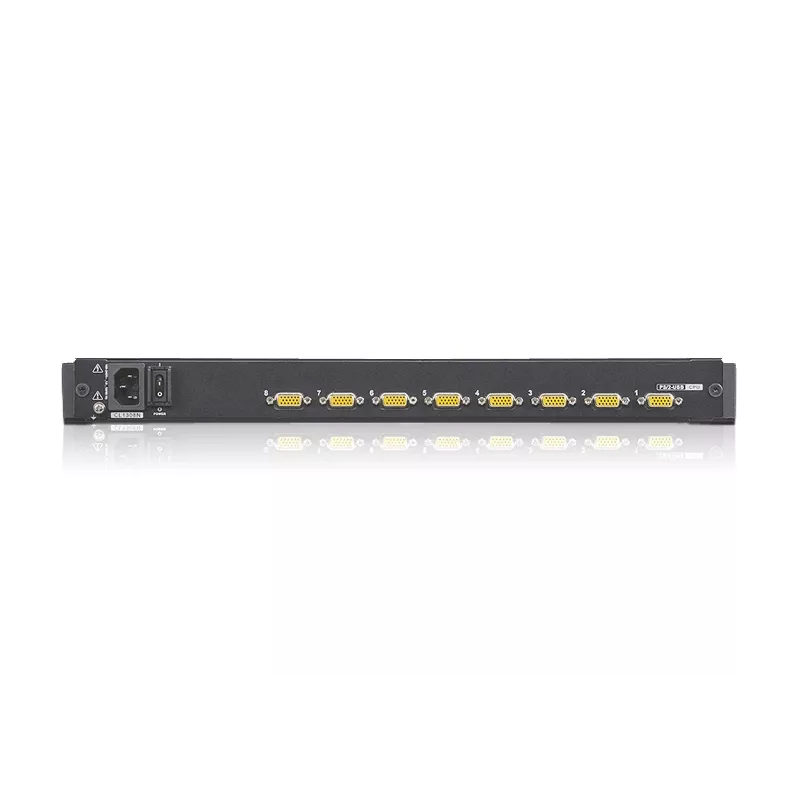 ATEN CL1308N console rack 48,3 cm (19 inch) 1280 x 1024 pixel metallo, plastica nero 1U