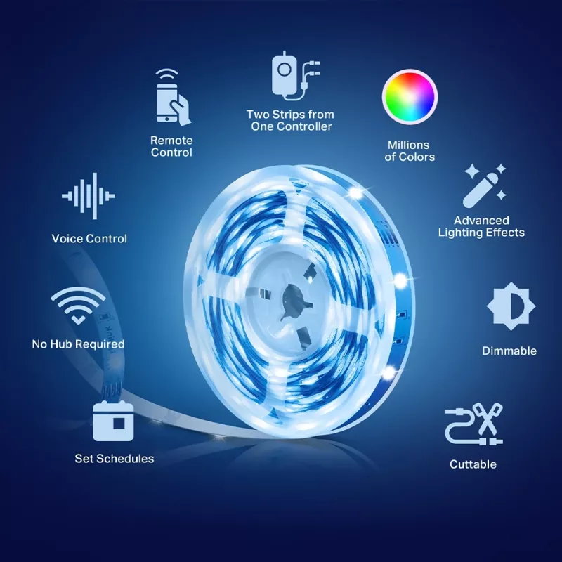 Barra luminosa universale TP-Link Tapo L900-10 LED multicolore per interni 5000mm
