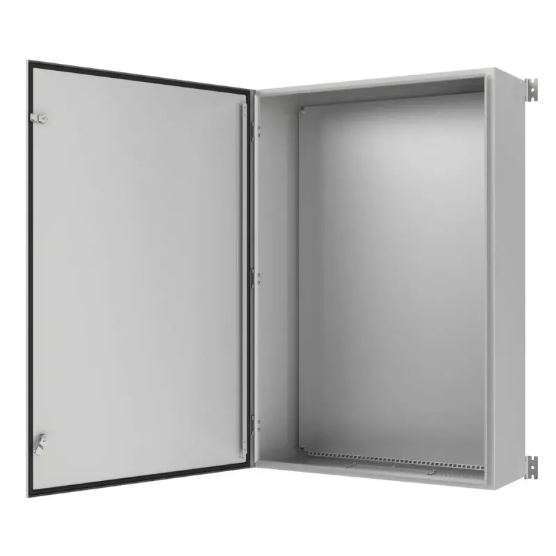 Lanview RWM-IP658012030W Armadio a parete IP65 con piastra di montaggio, L 800 x A 1200 mm