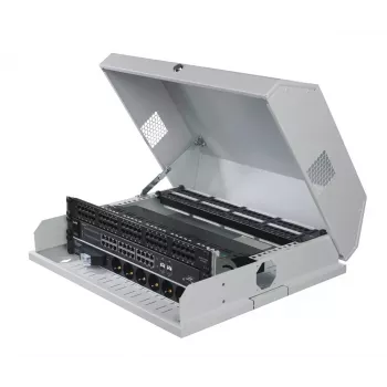 Rack a parete Lanview RWSLMWH 8U IP20 bianco