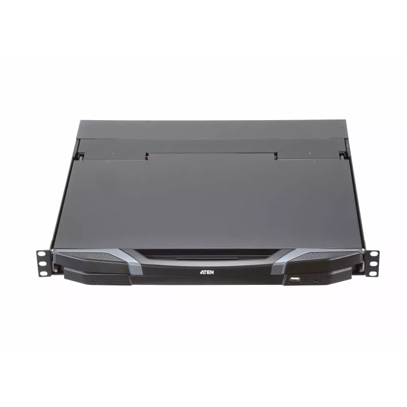 ATEN CL3800NW console rack 47 cm (18,5 inch) 1920 x 1080 pixel metallo, plastica nero 1U