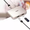 ATEN UH3235 mini dock ultracompatto USB-C 4K con power passthrough
