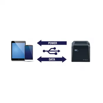 Stampante POS Star Micronics TSP143IV UEWB GY termica diretta 250 mm/s con cavo senza fili