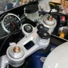 RAM Mounts supporto a doppia sfera per forcella moto alluminio nero