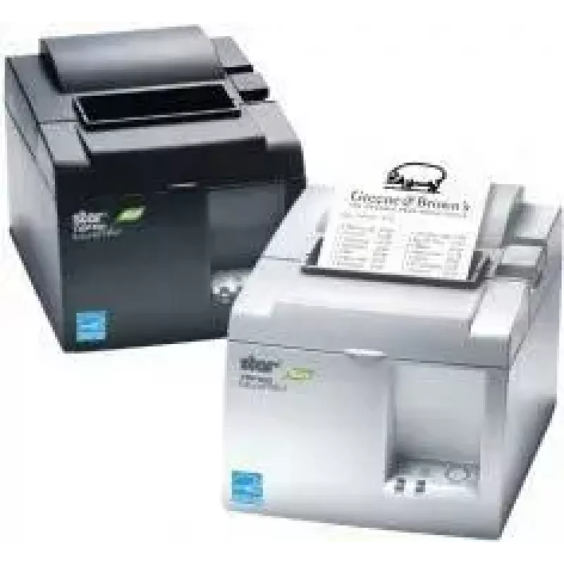 Stampante termica per scontrini Star Micronics TSP143IIIBI2 203 dpi con taglierina automatica, grigio