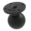 Piastra AMPS rotonda con sfera RAM Mounts RAM-D-254U