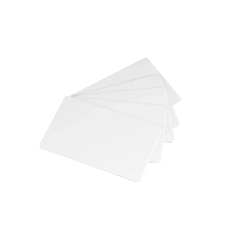 Tessera plastificata bianca Evolis C4001