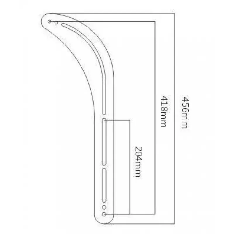 Supporto per diffusori Vivolink VLMSB3270 nero carico massimo 15 kg