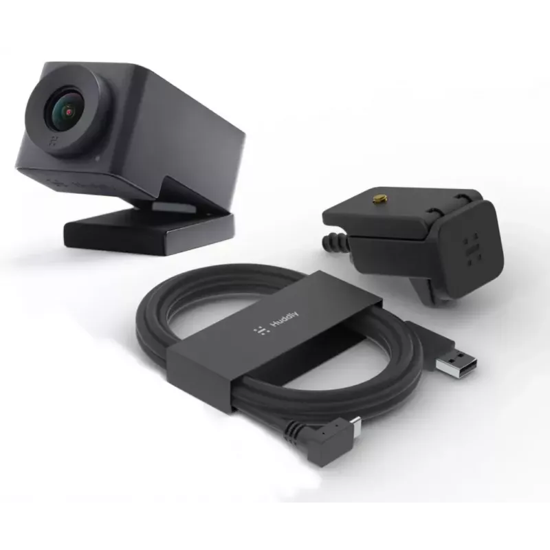 Camera Huddly IQ con microfono 12 MP nero