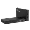 Trasmettitore e ricevitore di rete Lindy 100m Cat.6A 2 host USB 3.2 Gen 1 e HDMI 4K60
