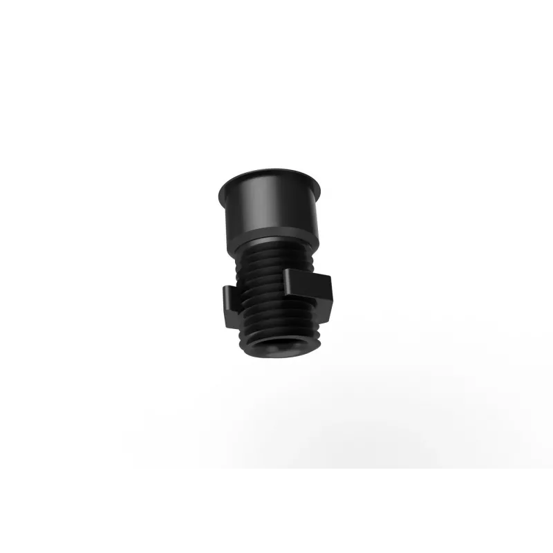 Vivolink VLDG22-B Passacavo da scrivania per foro da 22 mm, alluminio, nero