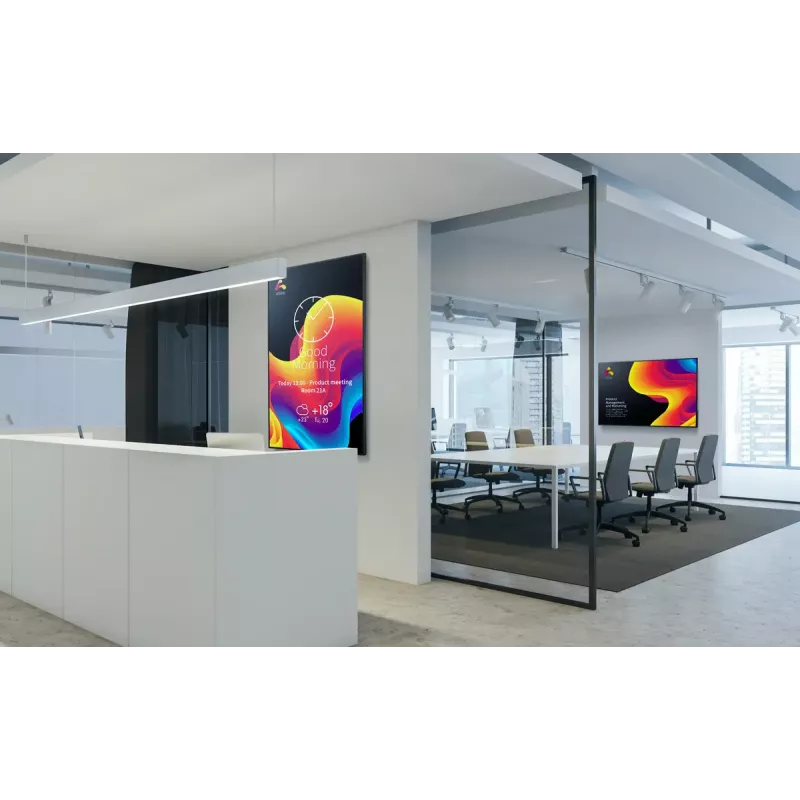 Sharp PN-ME982 display Digital Signage 2,49 m (98 pollici) LED 450 cd/m² 4K Ultra HD nero Android