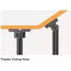 Supporto per proiettore a soffitto Vivolink VLMC350M-W bianco