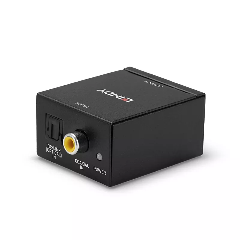 Lindy TosLink (ottico) e coassiale a phono DAC