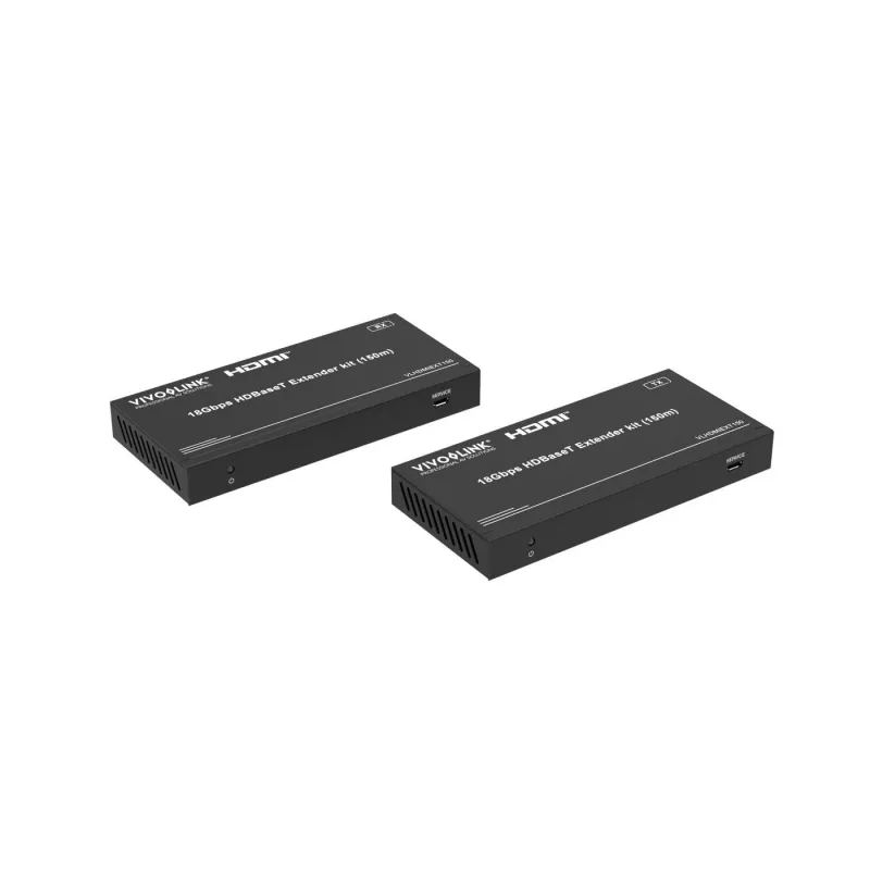 Kit extender HDBaseT VivoLink VLHDMIEXT150 18 Gbit/s 4K su singolo cavo Cat