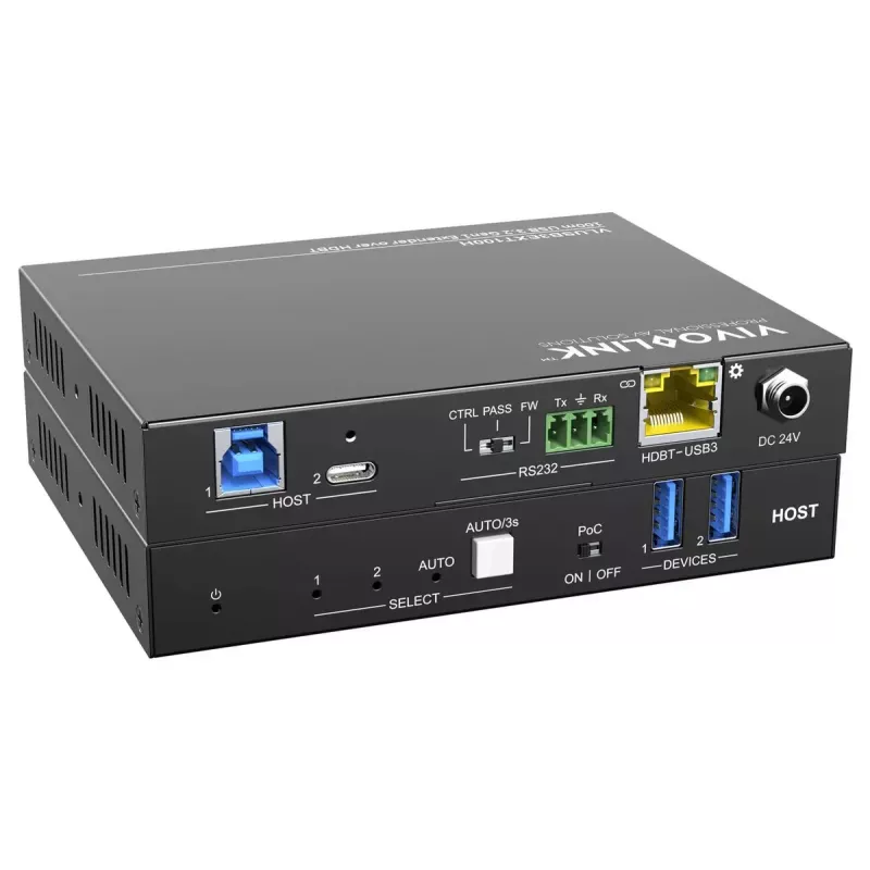 Extender KVM Vivolink VLUSB3EXT100H USB 3.0 100m