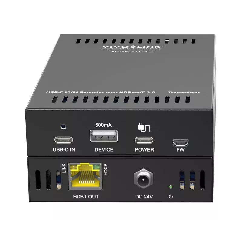 Extender KVM trasmettitore e ricevitore Vivolink VLUSBCEXT151 HDMI USB con filo 70 m