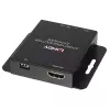 Trasmettitore e ricevitore Lindy 70m Cat.6 4 porte HDMI 4K30 e IR splitter extender con loop out