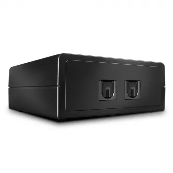 Lindy 2 porte switch audio ottico automatico