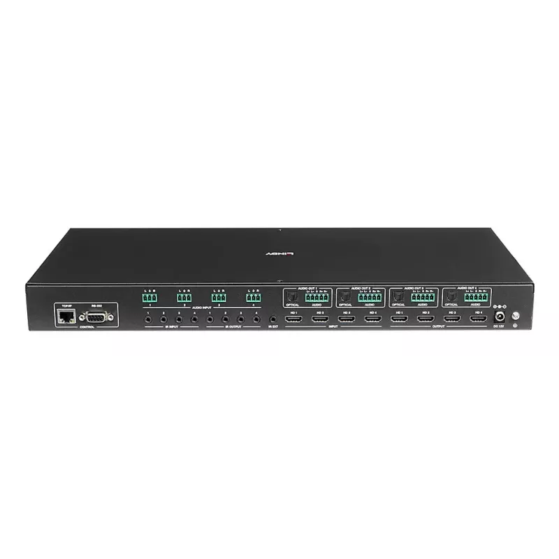 Matrice switcher AV Lindy 4x4 HDMI 4K60 3840x2160 18 Gbit/s
