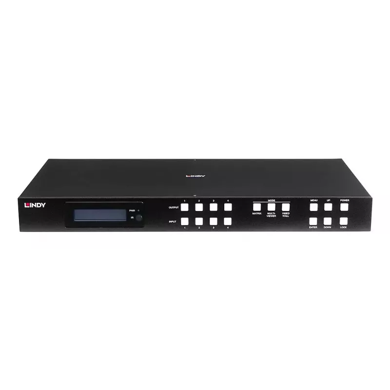 Matrice switcher AV Lindy 4x4 HDMI 4K60 3840x2160 18 Gbit/s