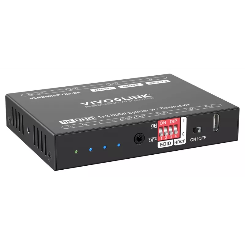Splitter HDMI VivoLink VLHDMISP1X2-8K 1x2, supporta fino a 8K@60Hz